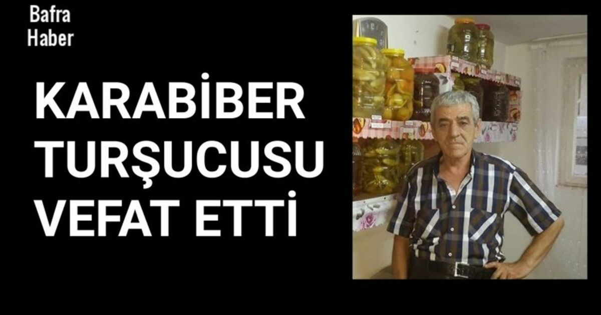Sinan Karabiber Vefat Etti 