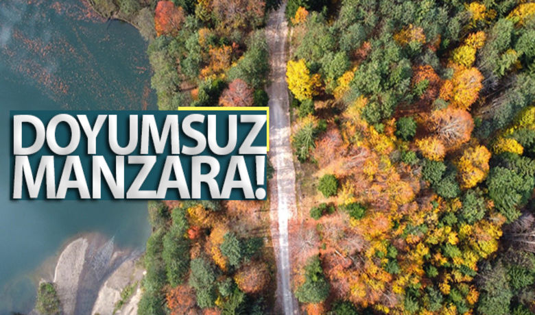 Borçka Karagöl'den sonbahar manzaraları - Türkiye`nin saklı cennetleri arasında gösterilen Artvin`in Borçka ilçesinde bulunan Karagöl, sonbahardaki renk cümbüşüyle ziyaretçilerine doyumsuz manzaralar sunuyor. Karagöl'ün havadan çekilmiş sonbahar görüntüleri eşsiz manzarayı gözler önüne seriyor.Adem Güngör-İHA