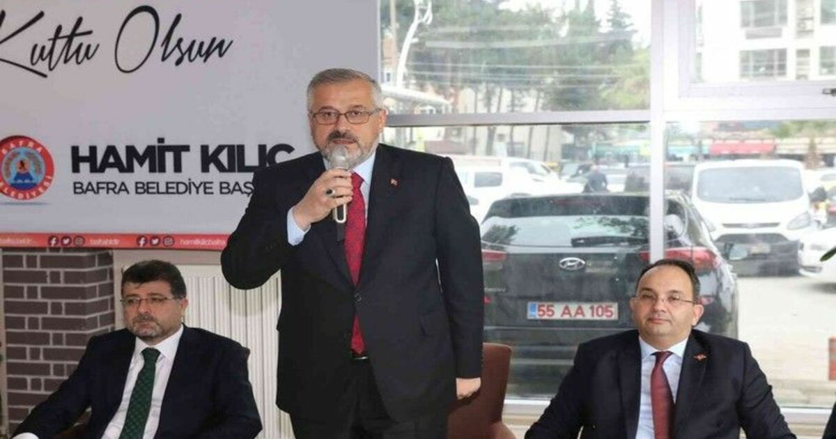 Bafra'da Muhtarlar Günü kutlaması
