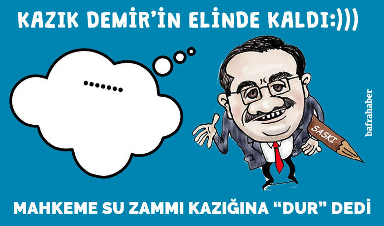 Su zammı kazığı Mustafa Demir'in elinde kaldı!