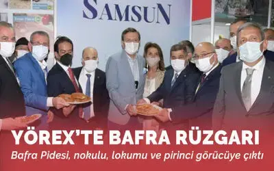 YÖREX’te Bafra rüzgarı esti