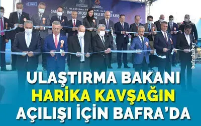 Tofaş Kavşağı Ulaştırma Bakanının katılımı ile açıldı