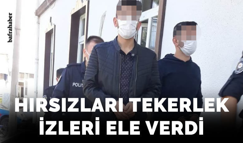 Alaçam'da çalıp, Bafra'da hurdacıya sattılar