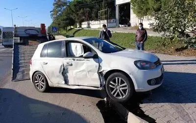 Samsun’da trafik kazası: 1 yaralı
