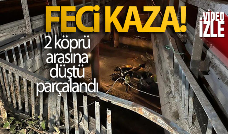 2 köprü arasından düşen araçta 1kişi öldü, 3 kişi ağır yaralandı - Eskişehir-Ankara karayolunda meydana gelen kazada köprünün arasındaki boşluktan aşağı düşen otomobilde bulunan 4 kişiden 1’i hayatını kaybetti.