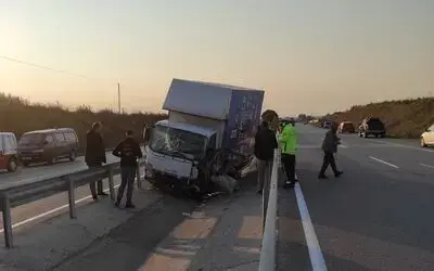 Bafra’da kaza: 1 yaralı

