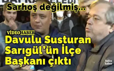 Davulu Susturan Sarıgül’ün İlçe Başkanı Çıktı!