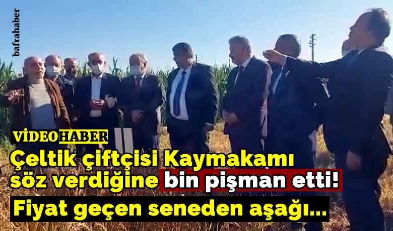 Çeltik Çiftçisi Kaymakamı Söz Verdiğine Bin Pişman Etti!