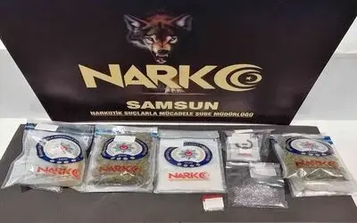Samsun’da uyuşturucu operasyonu: 3 gözaltı
