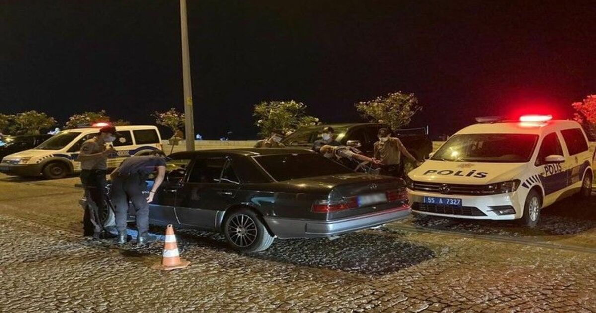 Samsun’da polisten şok uygulama ve denetimler
