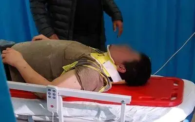 İnşaattan düşen işçi ölümden döndü
