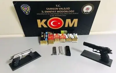 Samsun’da ‘silah ticareti’ operasyonu: 3 gözaltı
