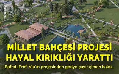 Bafra Millet Bahçesi Projesi Hayal Kırıklığı Yarattı