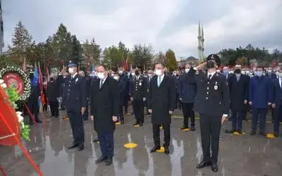 Bafra’da 10 Kasım Atatürk’ü anma töreni