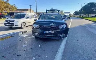 Çarşamba’da kaza: 1 yaralı
