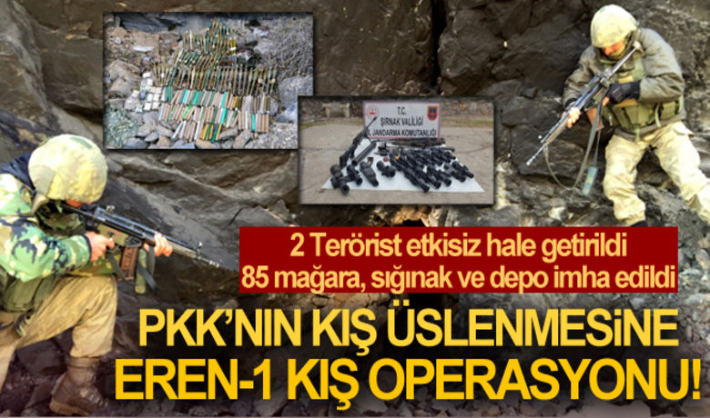PKK'nın kış üslenmesineEren-1 Kış Operasyonu darbesi - İçişleri Bakanlığı koordinesinde, yurt içinde bölücü terör örgütünü ülke gündeminden çıkarmak amacıyla Jandarma Komando, Jandarma Özel Harekat (JÖH), Polis Özel Harekat (PÖH) ve güvenlik korucularından oluşan timler ile Eren Kış Operasyonları başlatılmıştı. Operasyonlarda Bestler-Dereler bölgesinde 2 terörist etkisiz hale getirildi, 85 mağara, sığınak ve depo imha edildi.