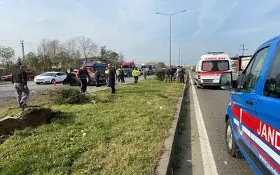 Samsun’da feci kaza: 1 ölü, 1 yaralı
