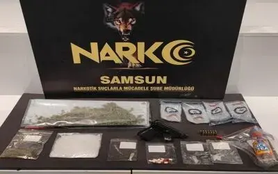 Samsun’da uyuşturucu operasyonu: 5 gözaltı
