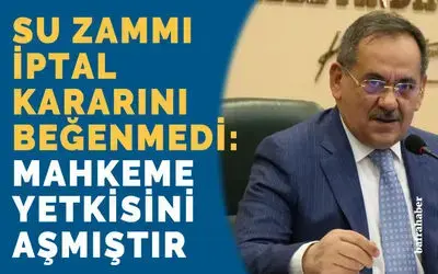 Başkan Demir su zammı iptal kararını beğenmedi