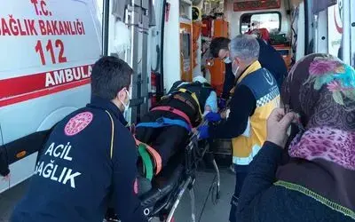 Samsun’da trafik kazası: 2 yaralı
