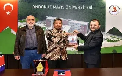 Endonezya’dan OMÜ’ye iş birliği görüşmesi
