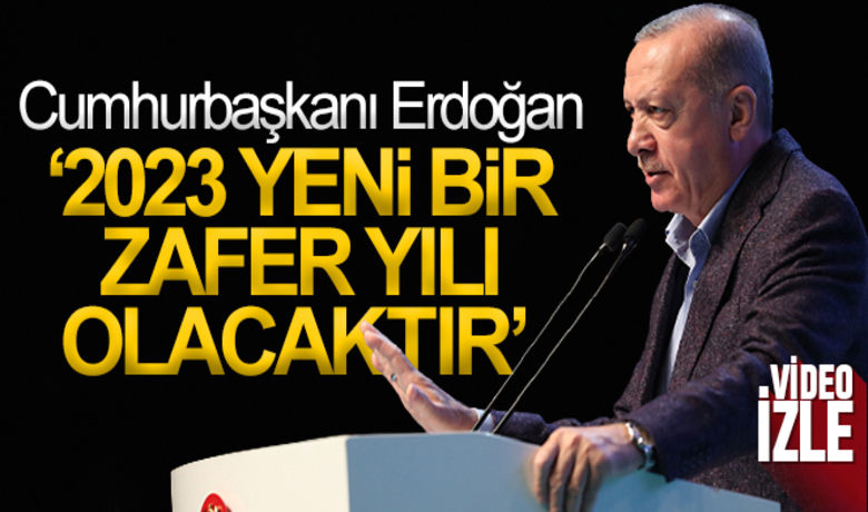 Cumhurbaşkanı Erdoğan: 'Önümüzde 1,5 yıl var; yapılacakçalışmalarla 2023 yeni bir zafer yılı olacaktır' - Cumhurbaşkanı Recep Tayyip Erdoğan, "Kuruluşundan bu yana kadın kollarımızın önemini sürekli gündemimizde tuttuk. Kadın Kolları Gençlik Kolları olarak Türkiye’deki siyasi gidişatı biz farklı bir konuma getirdik. Önümüzde 1,5 yıl var; yapılacak çalışmalarla 2023 yeni bir zafer yılı olacaktır” dedi.