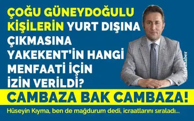 Hüseyin Kıyma Ben De Mağdurum Dedi, İcraatlarını Sıraladı