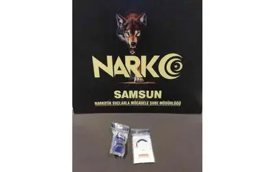Samsun’da 1 kişi kokainle yakalandı
