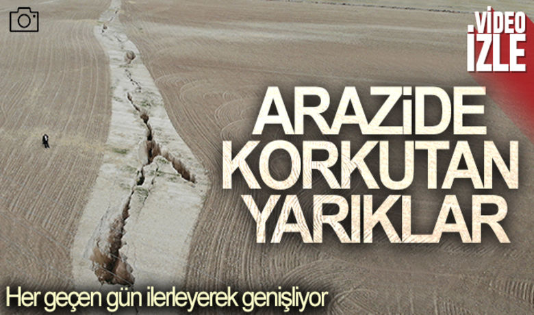 Aksaray'da arazide korkutan yarıklar - Aksaray'ın Sultanhanı ilçesinde oluşan ve günden güne ilerleyerek genişlemeye devam eden yarıklar yöre halkını tedirgin ediyor.	HABERİN VİDEOSU İÇİN TIKLAYINIZ	Yasin Can - Hüseyin Tosun