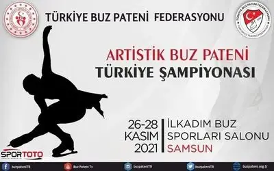 Artistik Buz Pateni Türkiye Şampiyonası Samsun’da yapılacak
