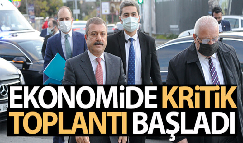 İstanbul'da kritik toplantı başladı - Merkez Bankası Başkanı Şahap Kavcıoğlu, İstanbul'da Bankalar Birliği ile görüşmek için birliğin merkezine giriş yaptı. Kritik toplantı başladı.