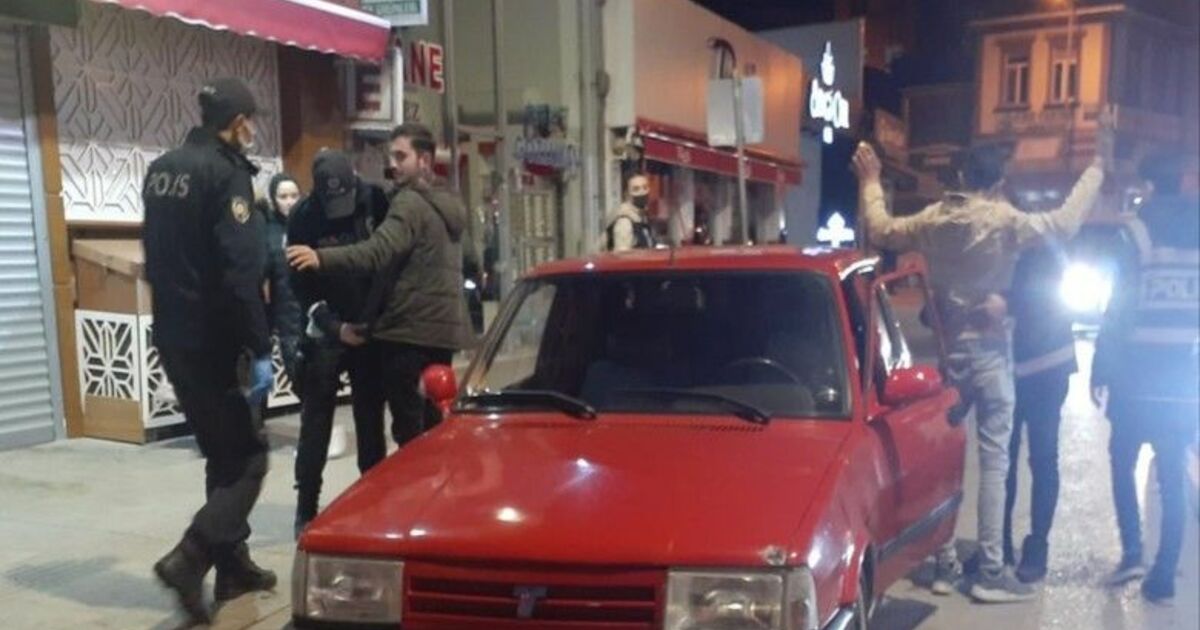 Bafra’da asayiş uygulaması
