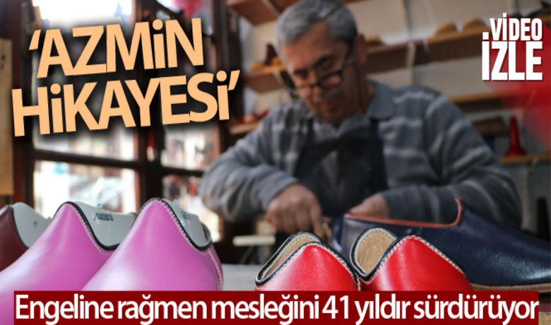 Engeline rağmen tutunduğumesleğini 41 yıldır sürdürüyor - UNESCO Dünya Miras Listesi'nde yer alan Karabük’ün Safranbolu ilçesinde 2 yaşında geçirdiği çocuk felci sonrası bedensel engeline rağmen hayata tutunan tek yemenici ustası Erhan Başkaya, 41 yıldır mesleğini sürdürüyor.