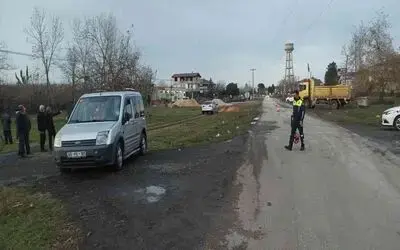Hafif ticari aracın çarptığı yaya yaralandı
