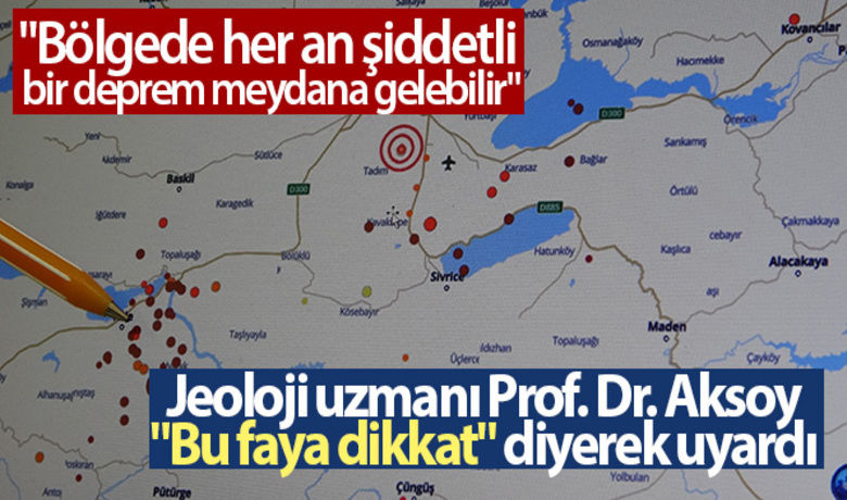 Jeoloji uzmanı Prof. Dr. Aksoy,'Bu faya dikkat' diyerek uyardı - Türkiye’nin birçok il merkezinden diri fay geçtiğinin altını çizen Fırat Üniversitesi (FÜ) Mühendislik Fakültesi Jeoloji Bölümü Öğretim Üyesi Prof. Dr. Ercan Aksoy, özellikle Doğu Anadolu Fay (DAF) zonuna dikkat çekerek Malatya’nın Kale ilçesi ve çevresinde sismik aktivitenin yoğunlaştığını ve olası bir depremle karşı karşıya olabileceklerini kaydetti.	"Kale bölgesine dikkat edilmeli"	"Bölgede her an şiddetli bir deprem meydana gelebilir"