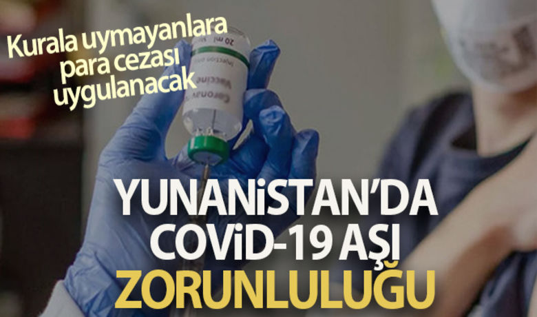 Yunanistan'da Covid-19 aşısı 60 yaşüzeri için zorunlu hale gelecek - Yunanistan Başbakanı Kyriakos Miçotakis, Covid-19'a karşı aşılamanın gelecek yıldan itibaren 60 yaş üzerindeki vatandaşlar için zorunlu hale geleceğini, kurala uymayanlara ayda 100 Euro para cezası uygulanacağını duyurdu.