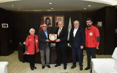 Başkan Bulut: “OMÜ’nün desteği Samsun Kızılay’a güç katıyor”
