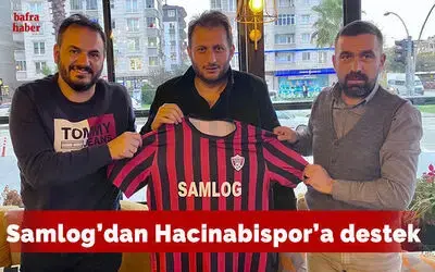 Samlog’dan Hacinabispor'a Destek