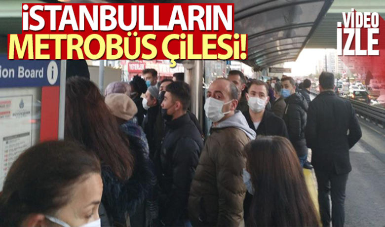 Metrobüs arıza yaptı, duraklarda yoğunluk oluştu - Avcılar yönünden gelen bir metrobüsün arıza yapması nedeniyle duraklarda yoğunluk oluştu. Yenibosna'daki durakta bekleyen bazı vatandaşlar metrobüsün uzun süre gelmemesi üzerine yürümeyi tercih etti.