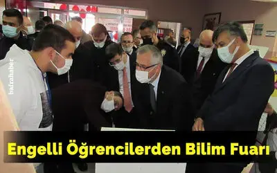 Engelli Öğrencilerden Bilim Fuarı
