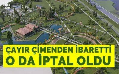 Bafra Millet Bahçesi İhalesi İptal Edildi