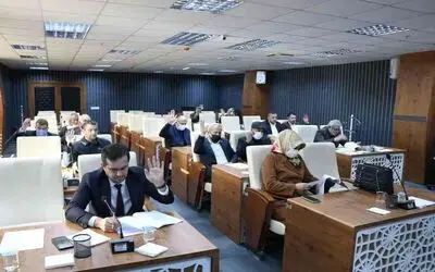 Tekkeköy Belediye Meclisi 2021’in son toplantısını yaptı
