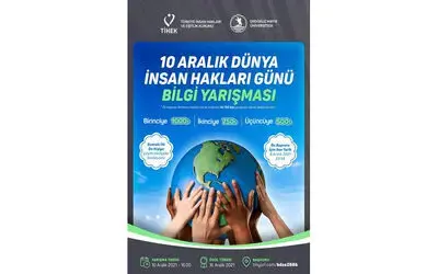 ’10 Aralık Dünya İnsan Hakları Günü’nde ödüllü bilgi yarışması

