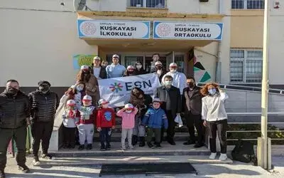 Erasmus Ofisinden sosyal sorumluluk faaliyeti

