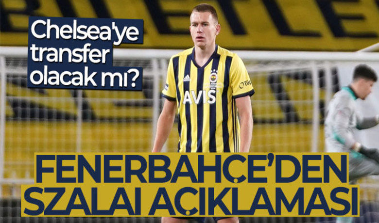 Fenerbahçe'den Szalai açıklaması - Fenerbahçe, Macar stoper Attila Szalai'nin Chelsea'ye transfer olacağı yönündeki iddiaları yalanladı.