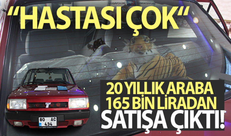 20 yıllık araba 165 bin liradan satışa çıktı - Gaziantep'te 2001 model Tofaş marka otomobil için bir oto galericinin istediği fiyat, ünlü otomobil markalarının 2010 yılı ve sonrasında piyasaya çıkan araçlarının fiyatını geçti. Muhammet Abdulkadir Esen-İHA