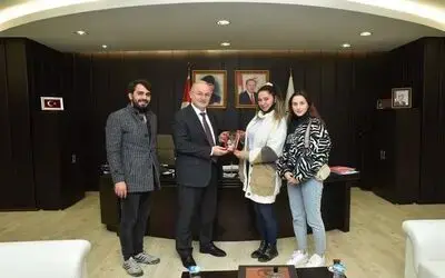 Rektör Ünal’dan kahve üreterek markalaşan OMÜ öğrencilerine destek sözü
