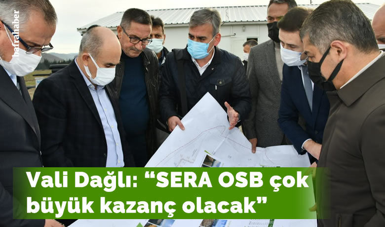 Vali Dağlı: "SERA OSB çok büyük kazanç olacak" - Bafra Tarıma Dayalı İhtisas (SERA) Organize Sanayi Bölgesi (OSB) Müteşebbis Heyeti ve Yönetim Kurulu Toplantısı’nda konuşan Samsun Valisi Doç. Dr. Zülkif Dağlı, "Bafra SERA OSB ilimiz ve ülkemiz için de çok büyük bir kazanç olacak" dedi.