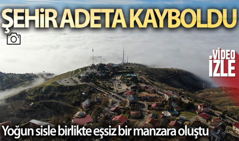 Elazığ sis denizindekayboldu, eşsiz görüntüler oluştu - Elazığ'da devam eden ve son iki günde görüş mesafesini sıfıra kadar düşüren sis nedeniyle şehir adeta kayboldu. Harput'ta ise sisle birlikte eşsiz bir manzara oluştu.	HABERİN VİDEOSU İÇİN TIKLAYINIZ	Kamil Can Kılıç - Rıdvan Yeşilırmak