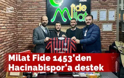Milat Fide 1453’den Hacinabispor'a Destek